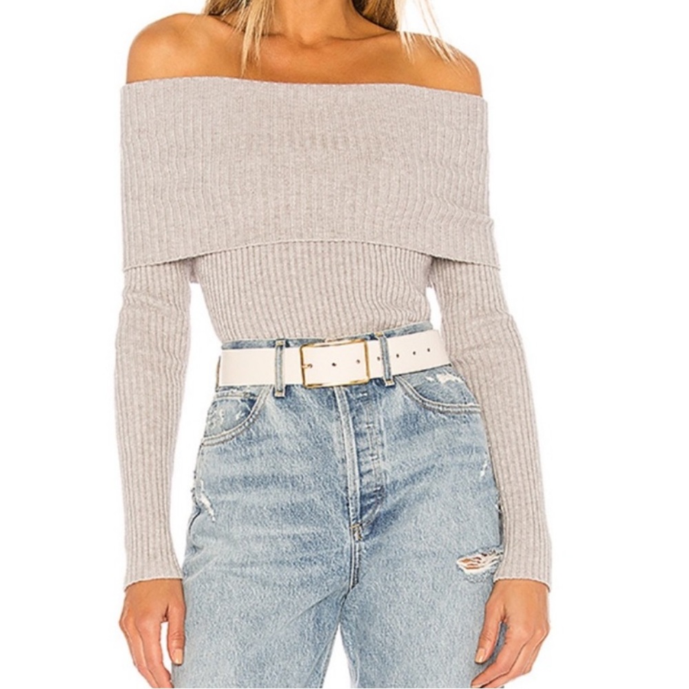 Majorelle Mareen Sweater in Light Grey